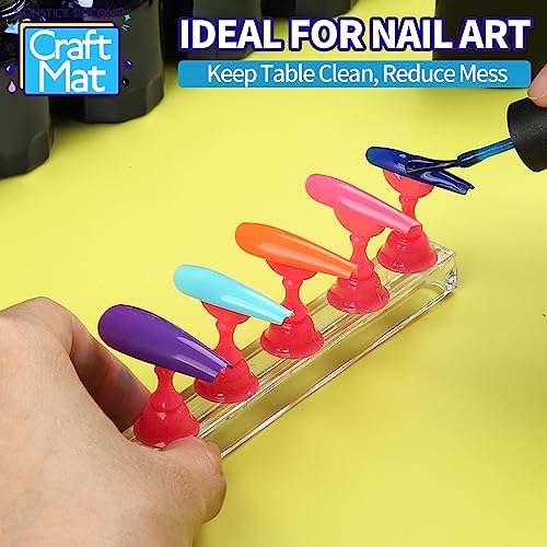 LEOBRO Silicone Mat, 3 PCS Silicone Mats for Crafts, Playdough Mat, Silicone Craft Mat for Resin Molds, Clay Mat, Nonstick Silicone Sheet Mat for LEOBRO