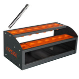 Tool Rack cat40 CNC Tool Rack Placed on The Desktop Small CNC Tool Storage Rack Placed on The Desktop Can be Used in CAPTO Series LYREIGN