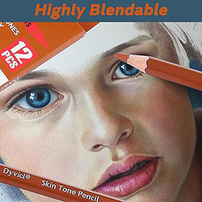 Dyvicl Sketching Pencils and Skin Colored Pencils - WoodArtSupply