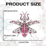 Piececool 3D Metal Model Kits, Mini Mantis - Metal Model Building Kits DIY Assembling Handcraft Kits 3D Puzzles for Adults, Best Gifts Piececool