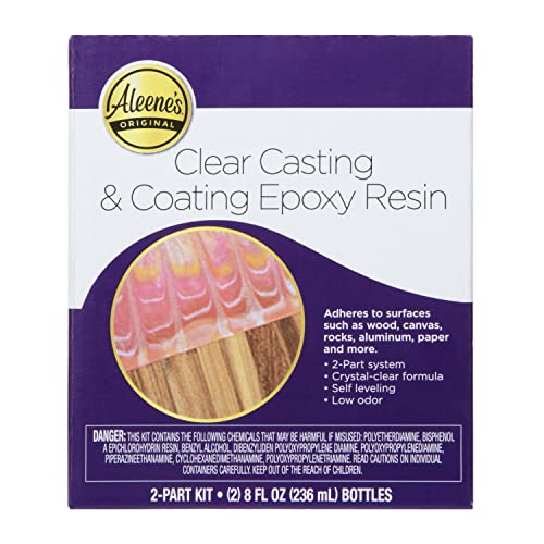 Aleene's Clear Casting & Coating Epoxy Resin Kit, 1 Count (Pack of 1) - WoodArtSupply