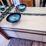 Superclear Countertop Epoxy Resin, 3 Gallon 2-Part Epoxy Kit - Certified Food Grade 2:1 Protective Epoxy Resin for Kitchen & Bathroom Counter Tops, Superclear