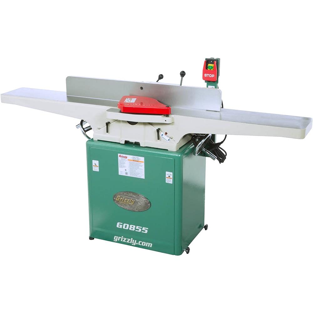 Grizzly Industrial G0855-8" x 72" Jointer with Built-in Mobile Base Grizzly Industrial