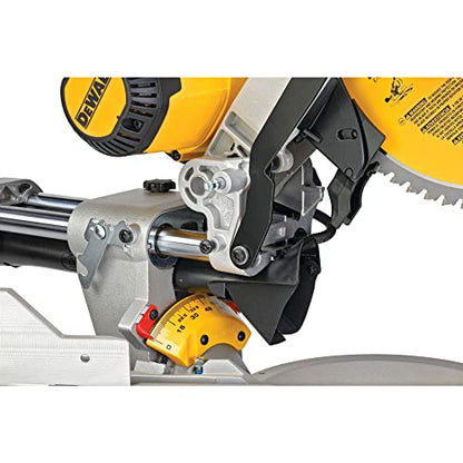 DEWALT Miter Saw, 12 Inch, 15 Amp, 3,800 RPM, Double Bevel Capacity, With Sliding Compound, Corded (DWS780) - WoodArtSupply