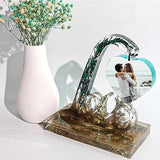 Japleed 2pcs Picture Frame Resin Mold, Heart Resin Mold for Photo Frame, Large Silicone Molds for Resin Casting, Heart Love Shape Epoxy Mold for DIY japleed