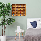 DECORLUXES Minifigures Miniature Display Case Collectibles Display Shelves Rack for Figures, Shot Glasses, Collection, Floating Shelf, Figurine Shelf DECORLUXES