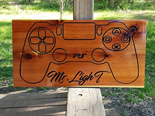 Personalized Custom wood Family Name Sign, Handmade CARVED Cedar Sign, Last name Wedding Gift rustic Established house warming personalized sign WoodArtSupply