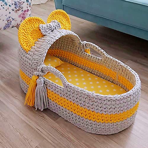 PH PandaHall Wooden Basket Bottom, 11.8 x 7.6 Inch Oval Wooden Base Shaper Blank Crochet Base for Thick Yarn DIY Knitting Basket Weaving Supplies PH PandaHall