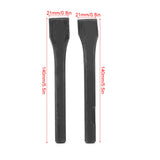 Oumefar Pneumatic Hammer Shovel Tool Industrial Powerful Handle Straight Type Air Chisel Pneumatic Hammer Shovel Tool Set with Straight & Arc Scraper Oumefar