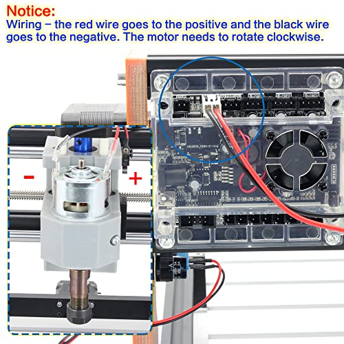 RATTMMOTOR Upgrade 3018 PRO CNC Wood Router Machine Kit 3 Axis GRBL DIY Mini CNC Engraver Milling Machine+Offline Controller+Emergency Stop and Limit RATTMMOTOR