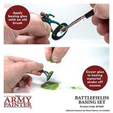 The Army Painter Battlefields Basing Set - Static Grass for Miniature Terrain Basing set - Static Grass & Free Basing Glue, Woodland Scenic Static The Army Painter