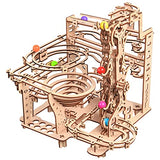 3D Wooden Marble Run Puzzle Kit - Mechanical Model for Adults, Brain Teaser and DIY Hobby Assembly eaclqins