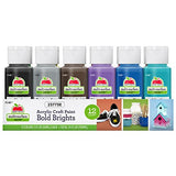 Apple Barrel Essentials Acrylic Paint Set, 12, 24 Fl Oz (Pack of 1) Apple Barrel