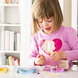 Tofficu 8pcs DIY Wooden Handle Mirror Unfinished Blank Wood Hand Mirror Handheld Mirror Toys Flower Shape Vanity Makeup Mirror Travel Pocket Makeup Tofficu