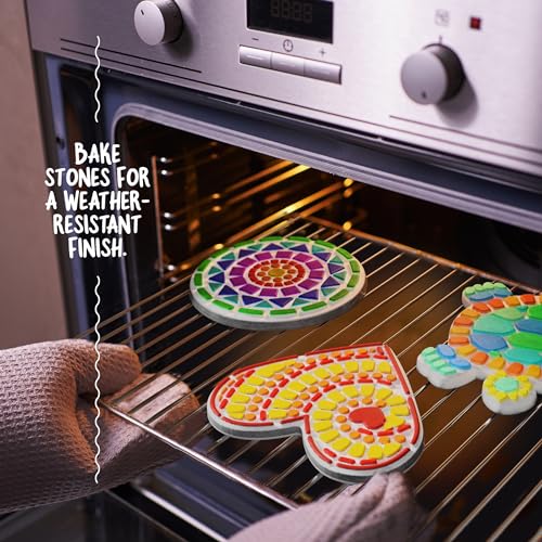 Stepping Stone Painting Kit for Kids - Paint 5 Garden Stones - Arts and  Crafts for Boys & Girls Ages 6-12 - Gifts for Kid, Boy, Girl Age 6, 7, 8,  9