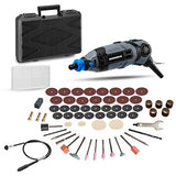 Hammerhead 1.2-Amp Rotary Tool with 62 Accessory Attachments and Carrying Case – HART012 Hammerhead