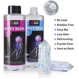 LET'S RESIN Crystal Clear Epoxy Resin, 32oz Bubbles Free Epoxy Resin, Table Top & Bar Top Casting Resin, Clear Epoxy Resin for Art Crafts LET'S RESIN