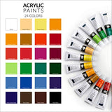 Royal & Langnickel Acrylic Paint Set 24pc, 24 Pieces Royal & Langnickel