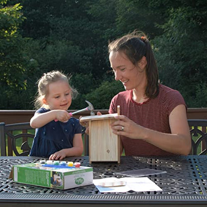 Nature's Way Bird Products DIY First Viewing Window Garden-Bird-House, Wood