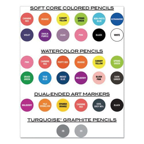 Prismacolor Premier Colored Pencils, Soft Core, 24 Pack Prismacolor