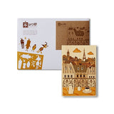 KINOWA Wooden Art Kit Kiharie Paris Made in Japan KINOWA