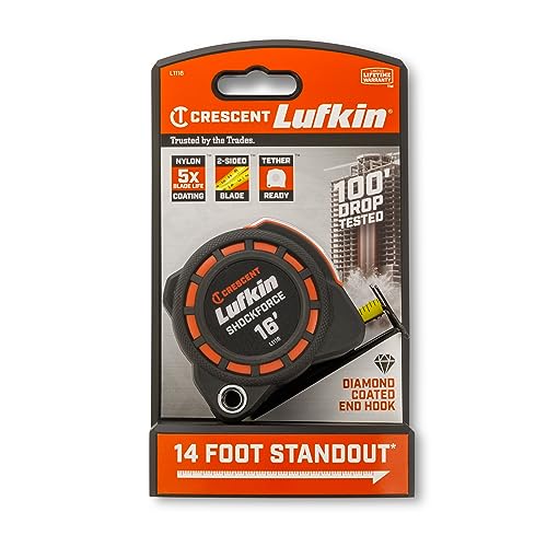Lufkin 1-3/16" x 16' Sorce™ G1 Dual Sided Tape Measure - L1116 Lufkin