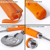 HuaQi Halloween Pumpkin Carving Kit: Halloween Decorations Pumpkin Carving Tools Pumpkin Carving Power Tools with Carrying Case for Kids Adults HuaQi