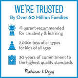 Melissa & Doug Wooden Multi-Craft Weaving Loom: Extra-Large Frame (22.75 x 16.5 inches) Melissa & Doug
