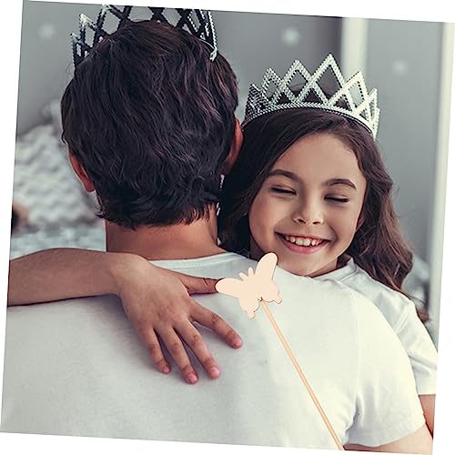 Operitacx 8pcs Wand Unfinished Fairy Wands DIY Fairy Wand Princess Wand Unfinished Fairy Sticks Princess Crafts Kid Toys for Girls Fairy Wands for Operitacx