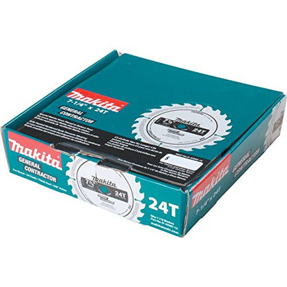 Makita D-45989-10 7-1/4" 24T Carbide-Tipped Circular Saw Blade, Framing/General Purpose, 10/pk