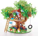 Creativity for Kids Build and Grow Tree House Craft Kit - Treehouse Playset Toy for Boys and Girls, Classic Toys for Kids Creativity for Kids