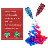 Candle Dye - 24 Colors Liquid Candle Making Dye for DIY candle making supplies Kit, Food Grade Ingredients Oil-Based Candle Coloring for Soy Wax Sig Wong