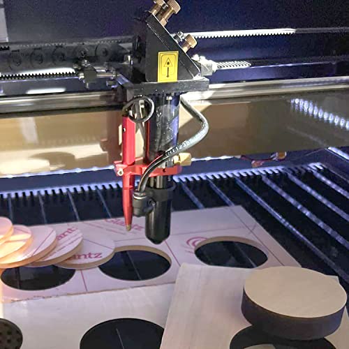 APC Co2 Laser Nozzle and Lens Tube with 18mm Dia Lens Uses PN-16.1550-KIT4-RLA Complete Package of 4-Piece Kit 38.1, 50.8, 63.5, 101.6 W/Noz, American Photonics