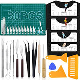 30 PCS Precision Craft Weeding Tools for Weeding Vinyl, DIY Art Work Cutting, Hobby, Scrapbook,Sewing. NEOACT