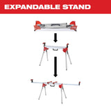 Milwaukee Electric Tool 40-08-0551 Aluminum Folding Miter Saw Stand Milwaukee