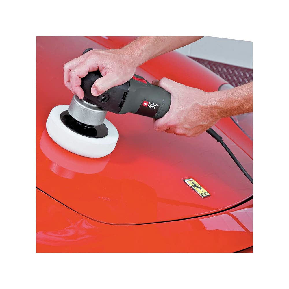 PORTER-CABLE Car Polisher and Buffer, 6-Inch, Orbital, Variable Speed (7424XP) PORTER-CABLE