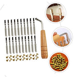 SUPVOX Omnichord 1 Set combination wrenches lyre peg lyre tuning peg lyre tuning pin lyre harp tuning Wood Lyre Harp Part Zither Pin Fixing for Harp SUPVOX