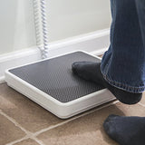 Medical Grade Floor Scale - Portable - Easy to Read Digital Display - Heavy Duty - Home, Hospital & Physician Use - Pound & Kilogram Settings - 12" x Patient Aid