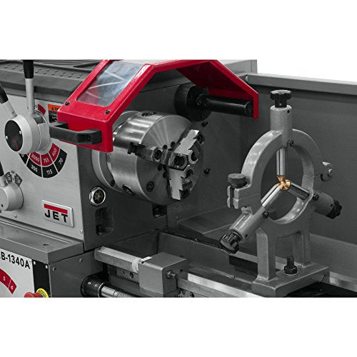 JET GHB-1340A, 13" x 40" Geared Head Bench Lathe, 2HP, 1Ph 230V (321357A) - WoodArtSupply