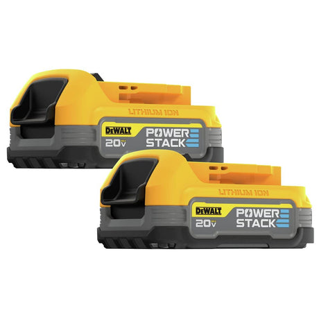 DEWALT 20V MAX* POWERSTACK™ Compact Battery, 2 Pack (DCBP034-2) DEWALT