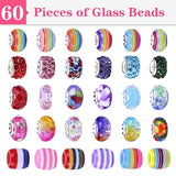 VICTLOV 126 Pieces Charm Bracelet Making Kit, DIY Craft for Girls, Unicorn/Mermaid Crafts Gifts Set for Arts and Crafts for Girls Teens Ages 8-12 VICTLOV