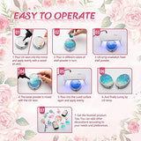 YIEHO 300g UV Resin Clear,Hard,Upgraded Crystal Clear Epoxy Resin Up Premixed UV Cure Resin for Craft Jewelry Making YIEHO