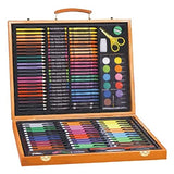 RMENST Art Supplies, 150-Pieces Deluxe Wooden Art Set Crafts Drawing Painting Kit, Creative Gift Box for Adults Artist Beginners Kids Girls Drawing RMENST