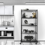 Seville Classics UltraDurable Heavy Duty NSF Solid Steel Wire Rack Storage Unit, Organizer for Garage, Warehouse, Office, Restaurant, Classroom, Seville Classics