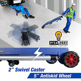 WORKPRO Miter Saw Stand, 5-in-1 Portable Workbench, Quick Folding Work Table with Detachable Miter Saw Stand & Height Adjustable Legs, WORKPRO