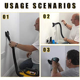 Hand-Free Dust Collector Upgraded Hole Saw Dust Extraction Tool Vacuum Attachment Dust Collector HiYi Powerful Cyclone Vacuum Dust Cleaner Dust Quick HiYi