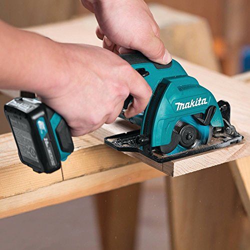 Makita SH02R1 12V max CXT® Lithium-Ion Cordless 3-3/8" Circular Saw Kit (2.0Ah) - WoodArtSupply