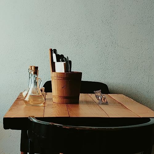 Rustic 3D Wooden Owl Carving Wall Décor - Multi-Layer Silhouette Figurine for Farmhouse and Mountain Theme Decor DOITOOL