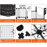 AWTATOS Closet Organizer, Wire 8 Cube Storage Organizer, DIY Portable Closet Clothes Organizers Storage Shelves with Partition, Cubby Shelving for AWTATOS