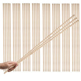 20PCS Wood Dowel Rod 24 Inch – Wood Craft Sticks 1/4 inch x 24 Inch Wooden Dowels for Crafts Balsa Wood Rod Bass Wood Sticks Long Wooden Sticks BELMAKS